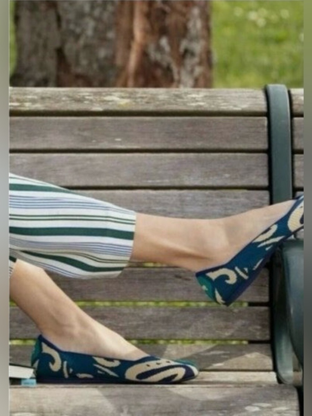 🌟RARE🌟The Flat in Moroccan Blue Size 9.5 NWOT - Picture 3 of 11